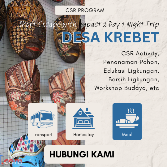 Short Escape Desa Krebet 2D1N