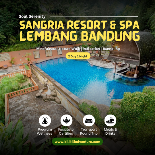 Soul Serenity Sangria Lembang Bandung 2D1N
