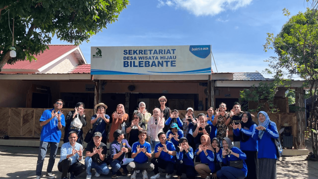 Explore Desa Bilebante Lombok bersama Bakti BCA 2024