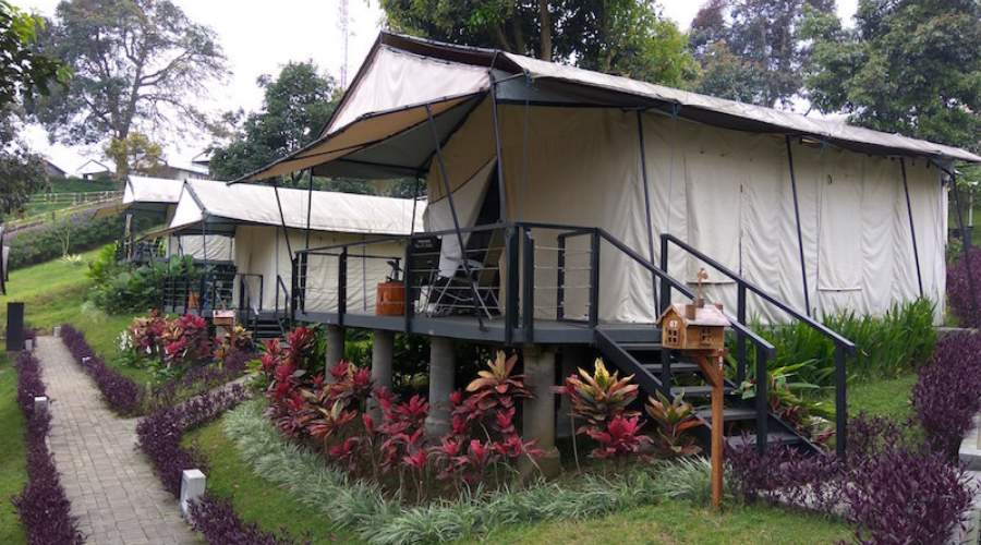 Tirza Resorts glamping di Bandung