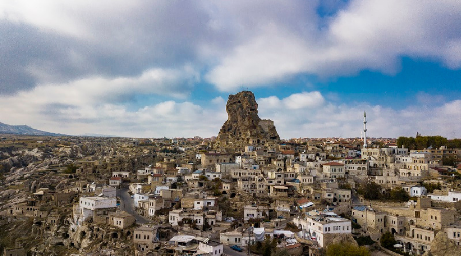 ortahisar castle cappadocia