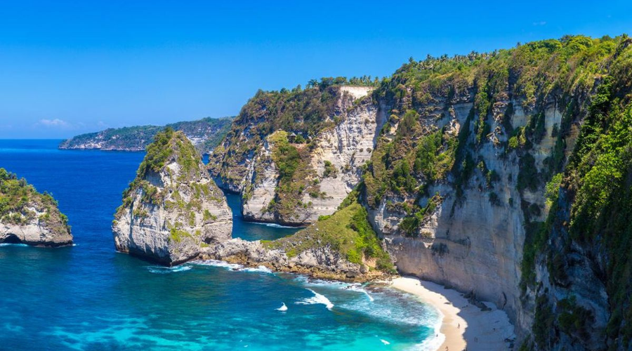 pemandangan spektakuler alam nusa penida