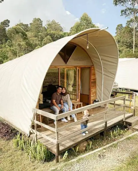 Glamping Lakeside Rancabali - wisata ciwidey - kilikiliadventure.com