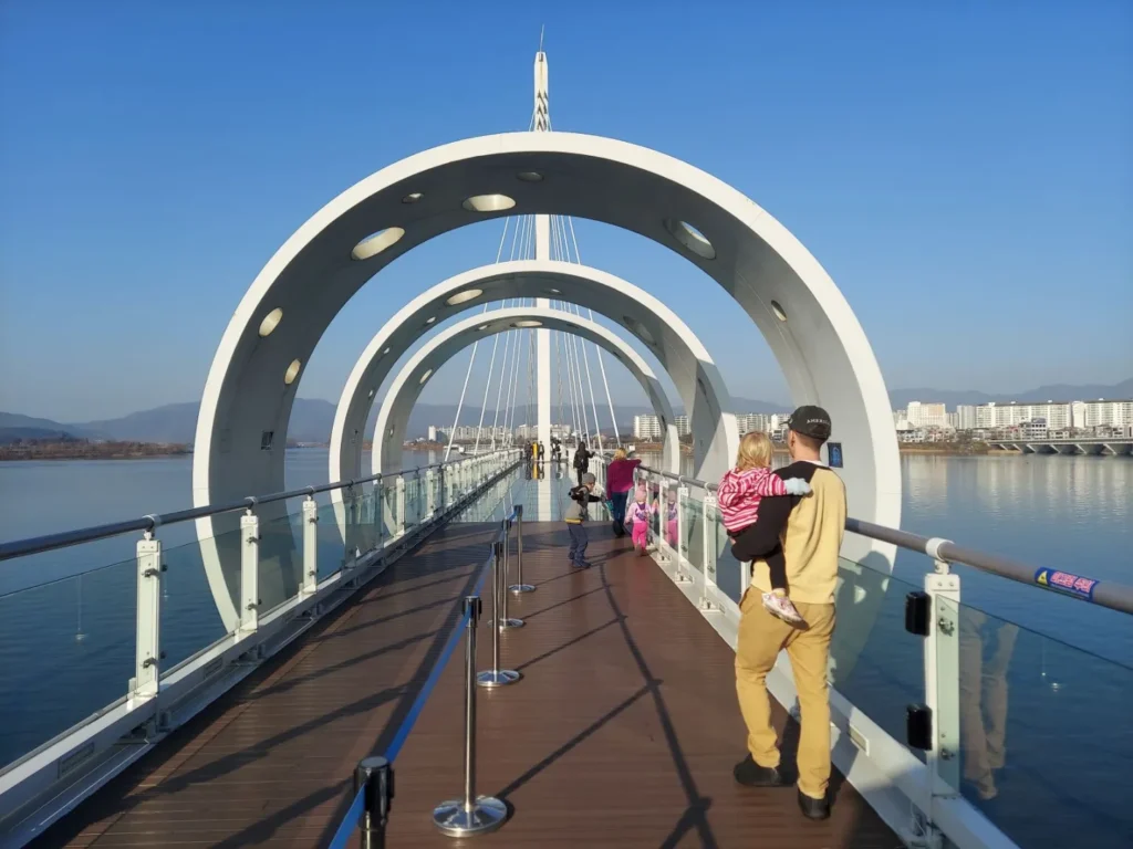Korea Sonata - Soyanggang Skywalk Glass Bridge