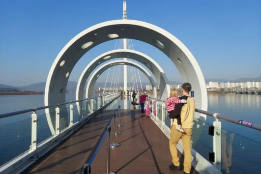 Korea Sonata - Soyanggang Skywalk Glass Bridge