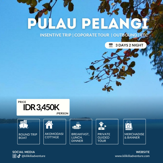 Pulau Pelangi 3D2N