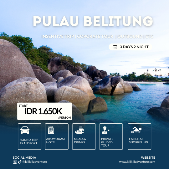 Pulau Belitung 3D 2N