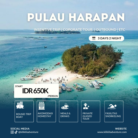 Pulau Harapan 3D2N