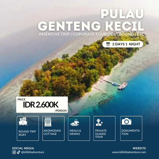 Pulau Genteng 2D1N