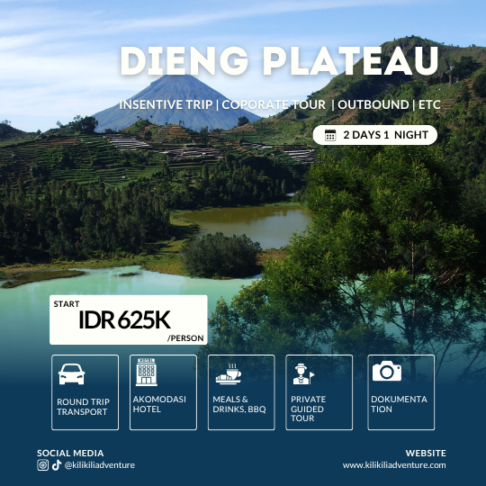 Dieng Plateau 2D1N