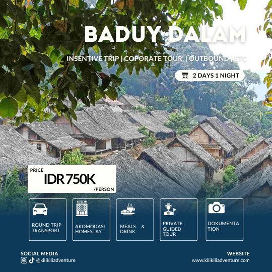 Baduy Dalam 2D1N