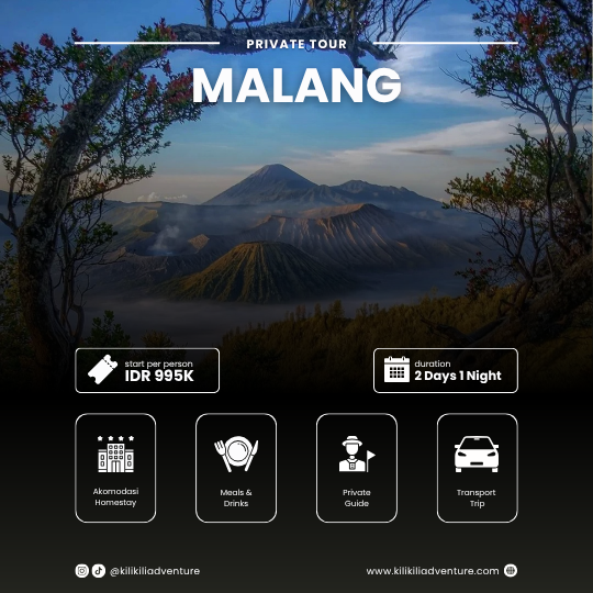 Bromo Batu Malang 2D 1N