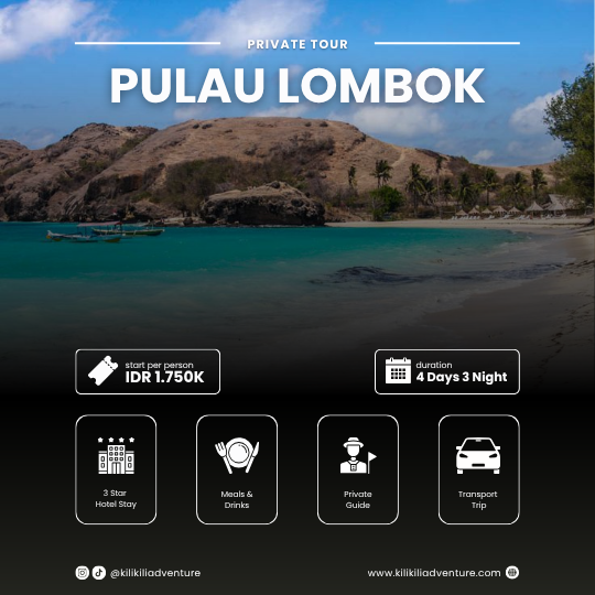 Pulau Lombok 4D 3N