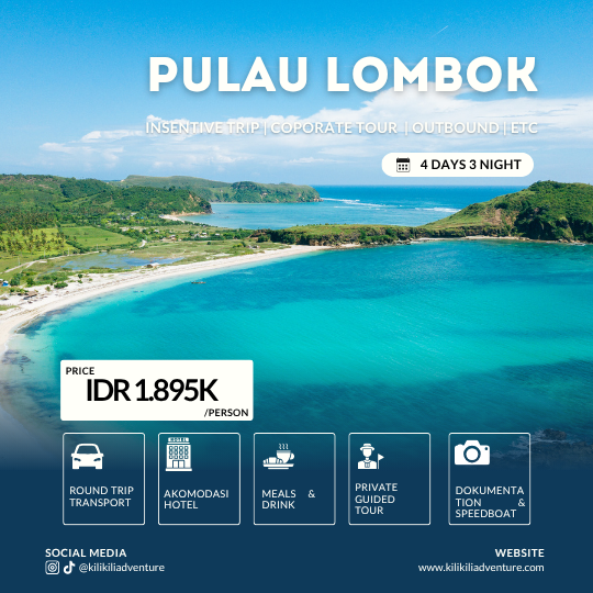 Pulau Lombok 4D 3N