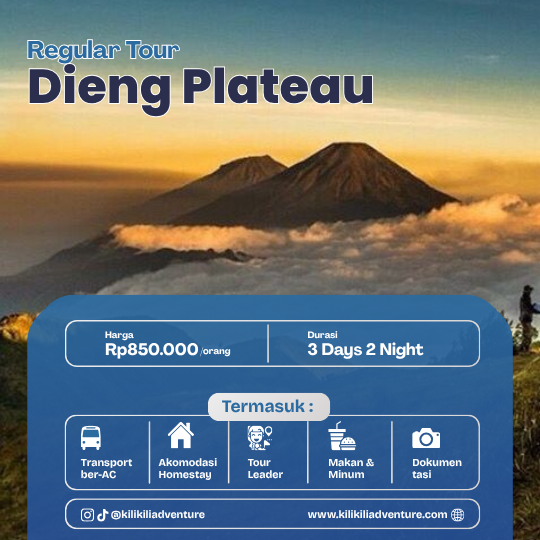 Dieng Plateau 3D 2N