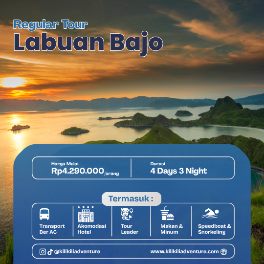 Labuan Bajo Komodo 4D 3N