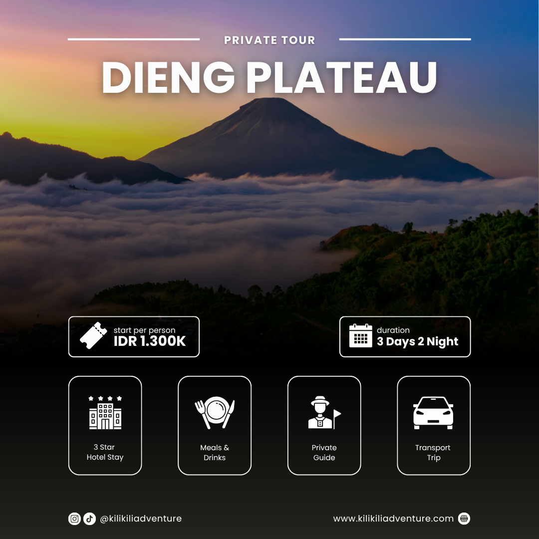 Dieng Plateau 2D 1N