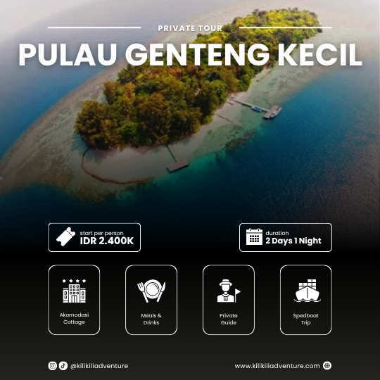 Pulau Genteng Kecil 2D 1N