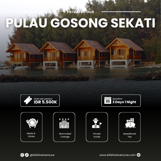 Pulau Gosong Sekati 2D 1N
