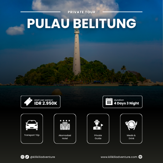 Pulau Belitung 4D 3N