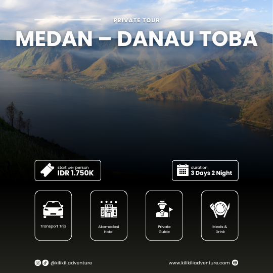 Tour Danau Toba 3D 2N