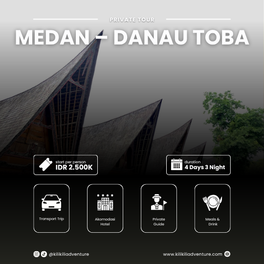 Tour Danau Toba 4D 3N