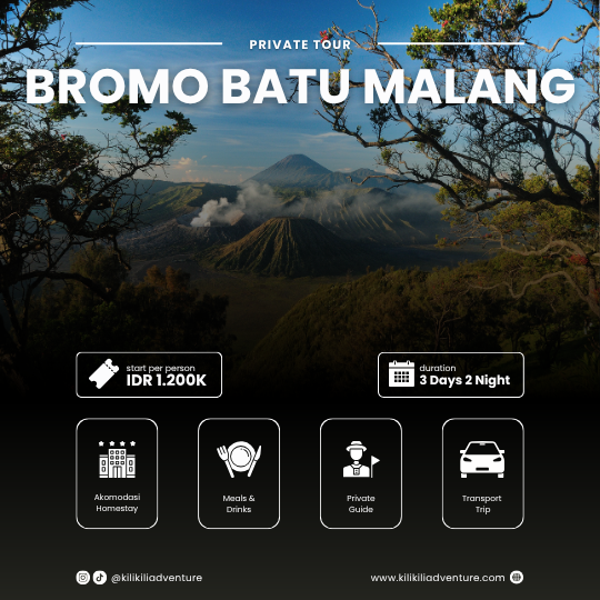 Bromo Batu Malang 3D 2N
