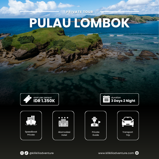 Pulau Lombok 3D 2N