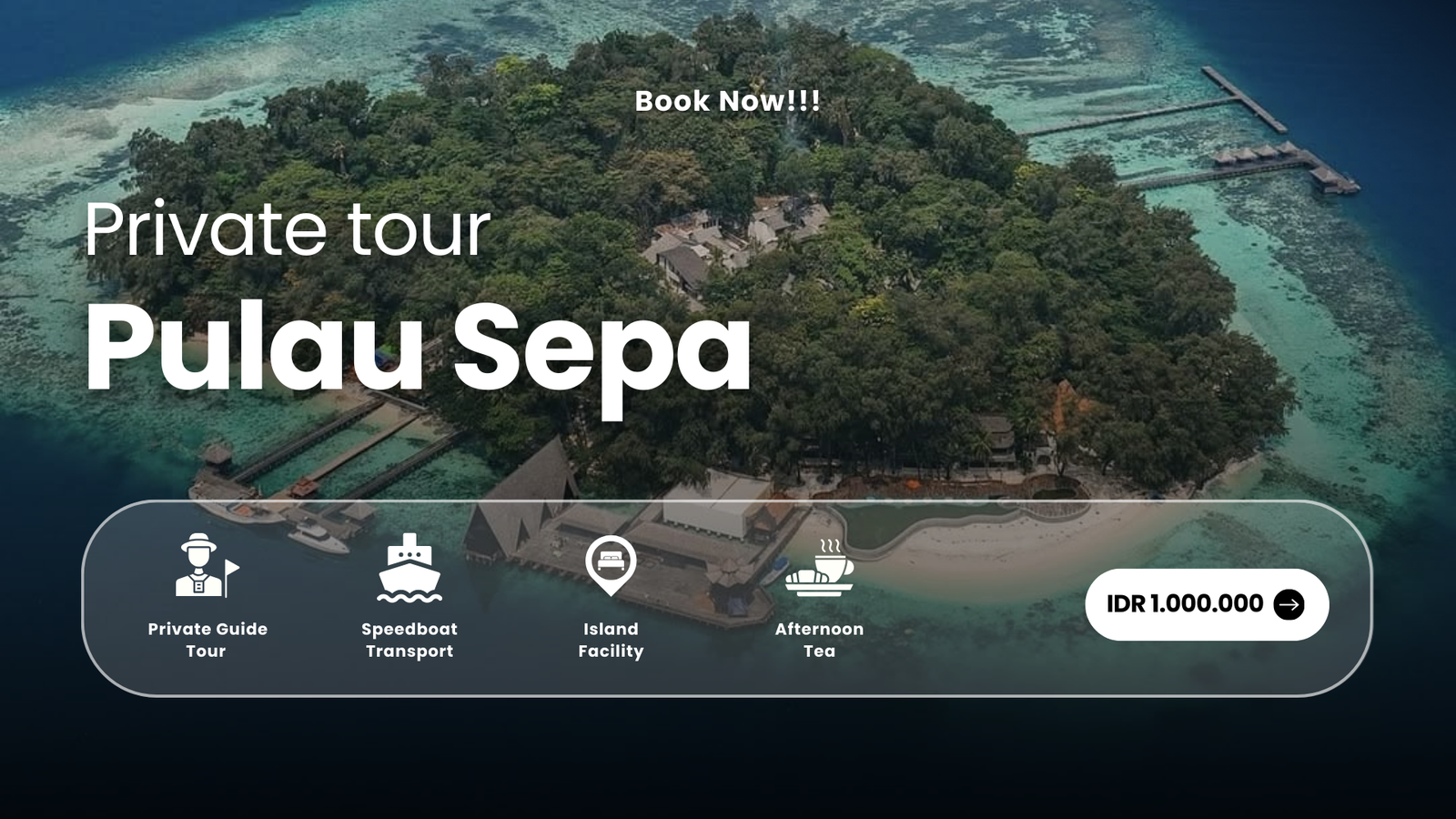 Paket Private Tour Pulau Sepa ODT - Kili Kili Adventure